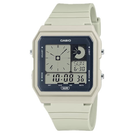 Casio POP Bio-Based Renewable Band LED Backlight Daily Alarm Digital Watch