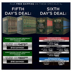 Artscroll Chanukah Sale Days 5 & 6: 33% Off Midrash Rabbah Chumash, Megillah & Talmud Yerushalmi Sets