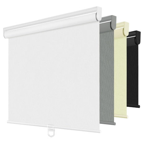 Thermal Insulated Blackout Roller Shades For Windows