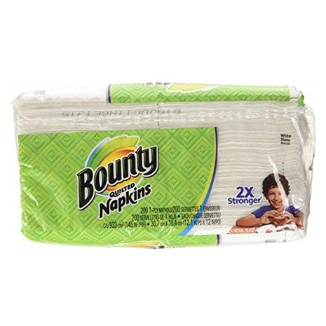 200 Bounty Quilted Napkins
