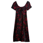 Gap Factory Women's Puff Sleeve Midi Dress