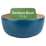 51 oz Greaseproof Freezable Round Serving Bamboo Bowl
