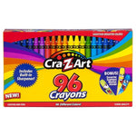 96 Cra-Z-Art Crayons with Sharpener