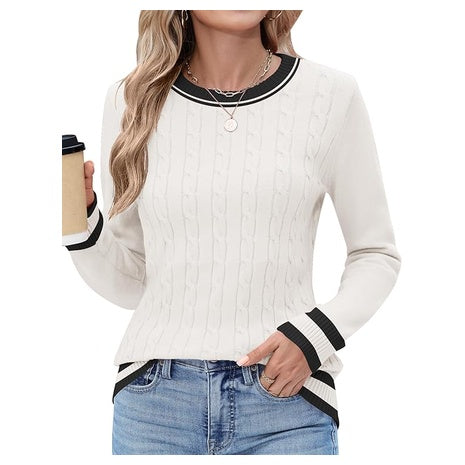 Women's Crew Neck Sweater (10 Colors)