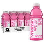 24 Bottles Vitaminwater Shine Zero Sugar Strawberry Lemonade