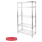 Rubbermaid Heavy Duty 5-Tier Wire Shelving Unit (4 Colors)