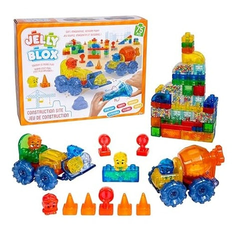 75-Piece Jelly Blox Construction Site Set