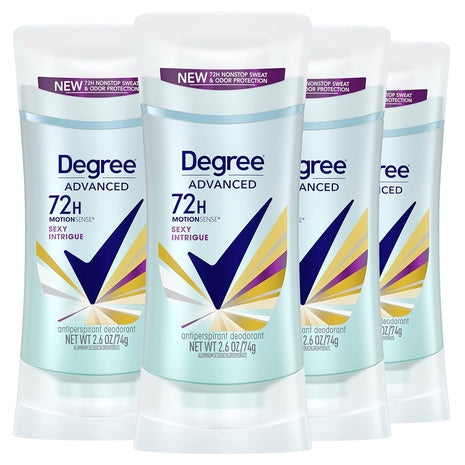 4-Pack Degree Women Antiperspirant Deodorant