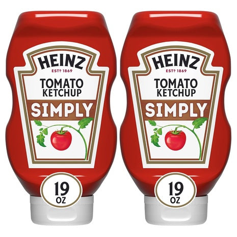 2-Pack Heinz Simply Tomato Ketchup