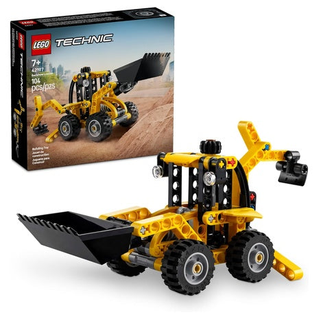 LEGO Technic Backhoe Loader Construction