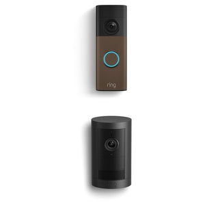 Ring Battery Doorbell & Outdoor Cam Plus Bundle (2 Colors)