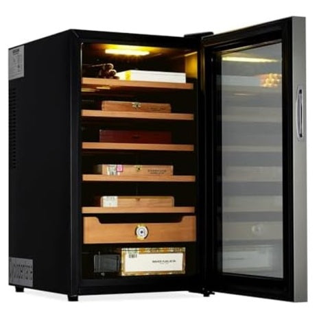 70L Electric Cigar Humidors Temperature Control System