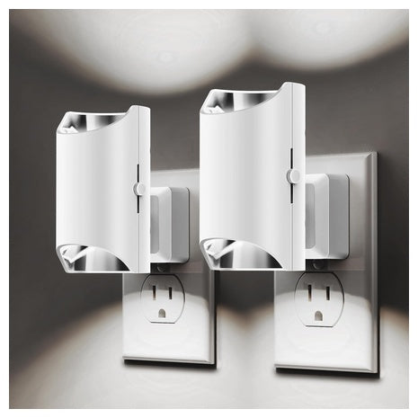2-Pack L Lohas 5000K LED Night Lights Plug Into Wall