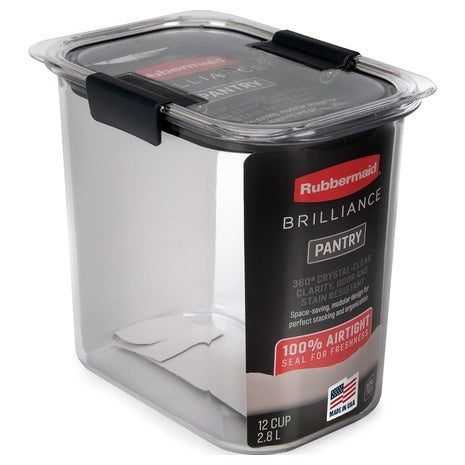 Rubbermaid Brilliance 12-Cup Food Storage Container