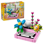 LEGO Creator 3-in-1 Typewriter with Flowers Building Toy Kit