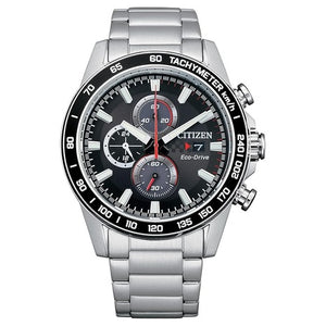 Citizen Men's Sport  Brycen Eco-Drive Chronograph Stainless Steel Watch