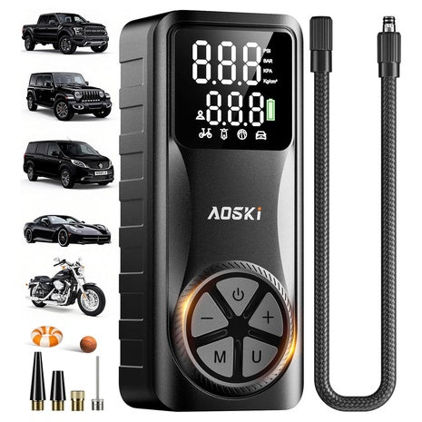 150PSI Portable Air Compressor Tire Inflator