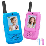 2-Pack Rechargeable Kids Video Walkie Talkies With HD Camera