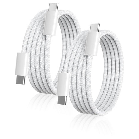 2-Pack 6 ft USB-C Cables