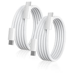 2-Pack 6 ft USB-C Cables