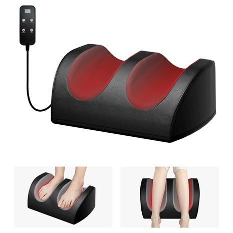 Lingteng Corded Electric Heated Foot Massager W/Remote Control