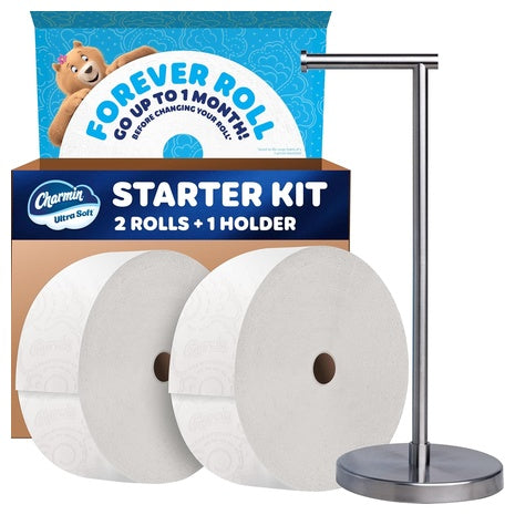 Charmin Ultra Soft Forever Roll Starter Kit