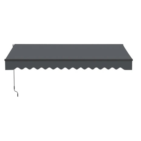 10'W X 8'D Aleko Retractable Home Patio Awning Deck Canopy
