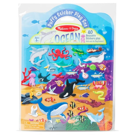 Ocean Puffy Sticker Play Set