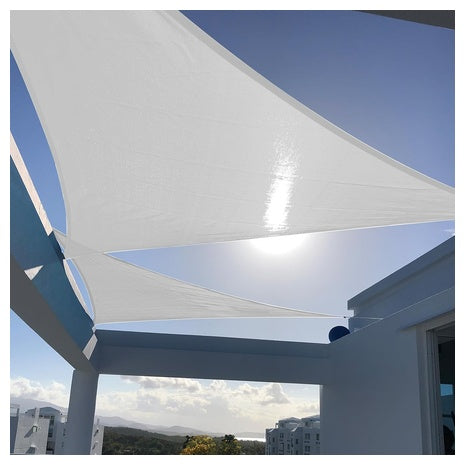 95% UV Block 12' X 12' X 12' Triangle Shade Sail Canopy