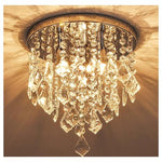 10" Mini Crystal Chandelier Lighting Fixture