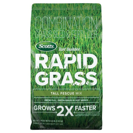 Scotts Turf Builder Rapid Grass Tall Fescue Mix 5.6 Lb