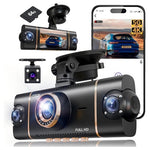 XYGCACO 4 Channel 360deg. Front Rear Inside And Left Right Dash Cam