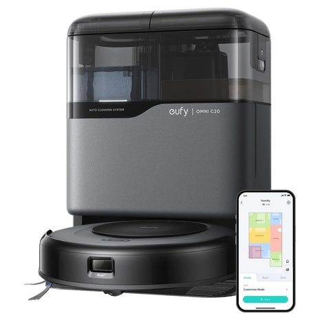 Eufy All-in-One Station Omni C20 Robot Vacuum & Mop Combo [Certified Refurb]