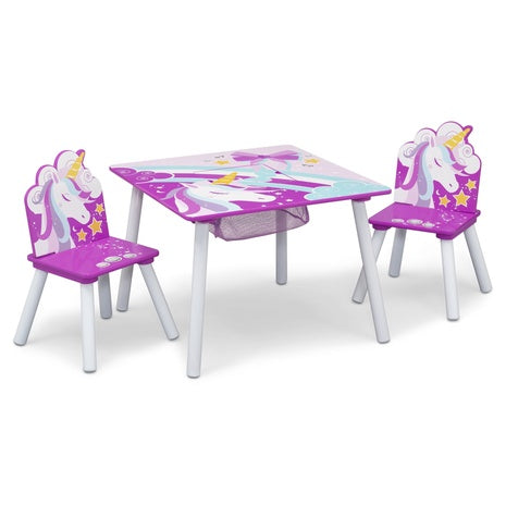 Unicorn Table & 2 Chairs Set
