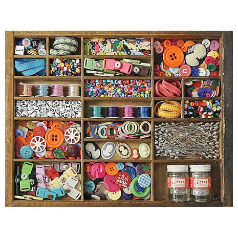500-Piece The Sewing Box Jigsaw Puzzle