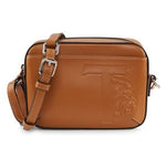 Embossed Leather Shoulder Bag