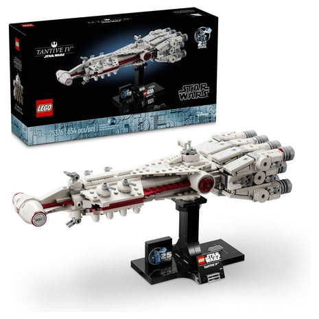 654-Piece LEGO Star Wars Tantive IV Starship Building Set (75376)