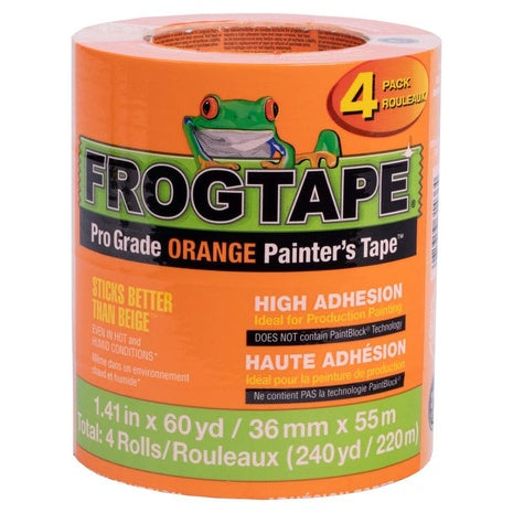 4 Rolls FrogTape ProGrade Painter’s Tape