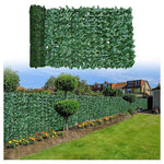 39" X 157" Faux Ivy Leaf Artificial Hedges Fence