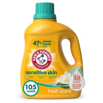 105 Load Arm & Hammer Sensitive Skin Liquid Laundry Detergent