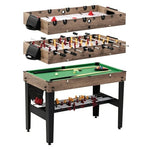 48" MD Sports 3-in-1 Pool, Air Hockey & Foosball Table