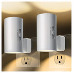 2-Pack Dimmable LED Plug-In Night Lights