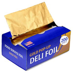 200 Gold 9” Pre-Cut Pop-Up Foil Wraps