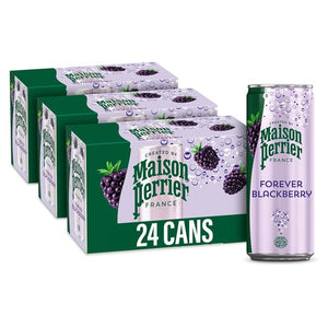 24 Cans Maison Perrier Forever Blackberry Sparkling Water