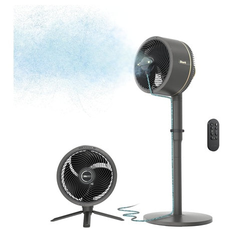Shark FlexBreeze Indoor/Outdoor Portable Fan with Misting Attachment