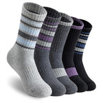 5 Pairs Women’s Cozy Wool Socks (2 Colors)
