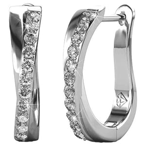 Amaya 18k Gold Plated 16mm Hoop Earrings