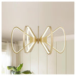 Rotatable LED Chandelier Light Fixture
