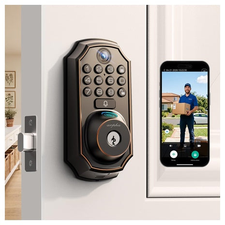 5-in-1 Keyless WiFi Video Smart Lock