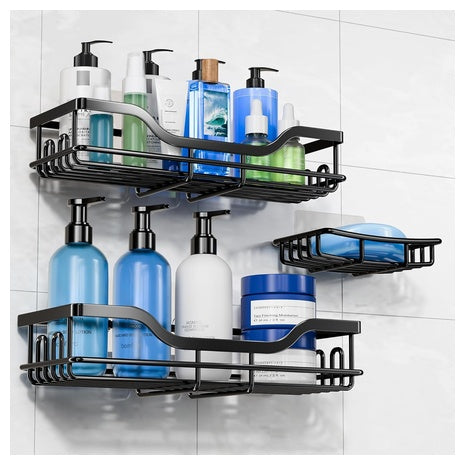 3 Shower Caddy Organizers